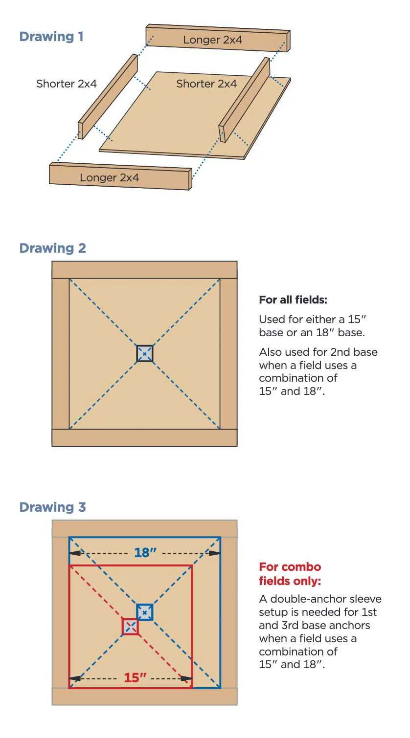 little league field specs