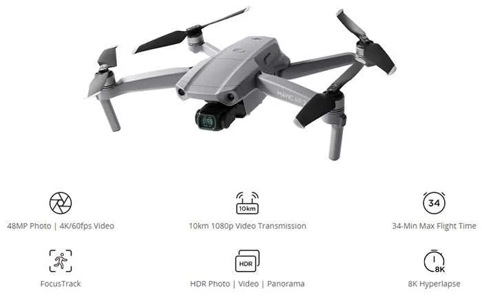 dji mavic 2 specs